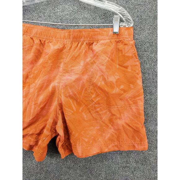 Columbia Sportswear Nylon Swim Trunks Size L 5L Brown & Pink - Picture 7 of 12